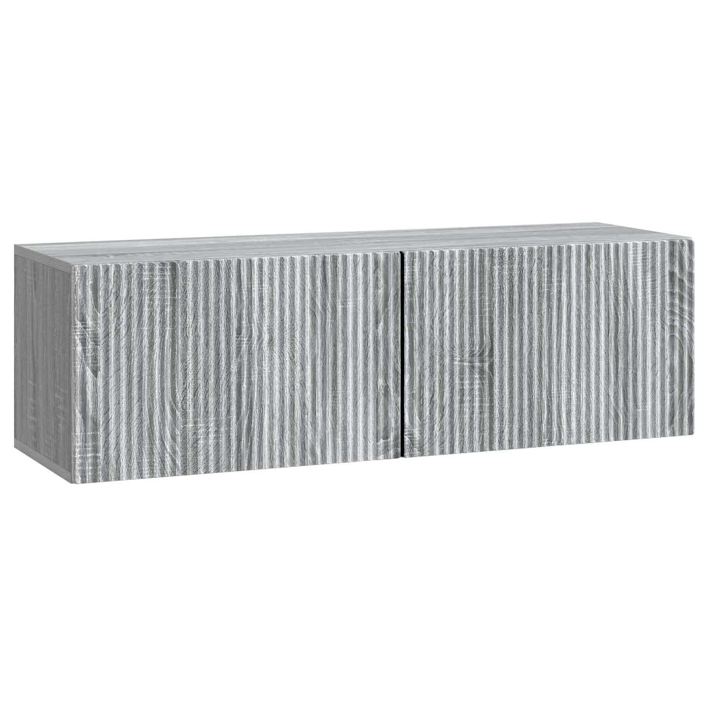 Wall-Mounted TV Cabinet Grey Sonoma 98 x 31 x 30 cm