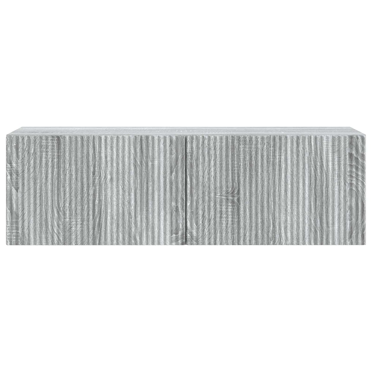 Wall-Mounted TV Cabinet Grey Sonoma 98 x 31 x 30 cm