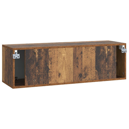 Wall-Mounted TV Cabinet Wall-mounted Old Wood 98 x 31 x 30 cm