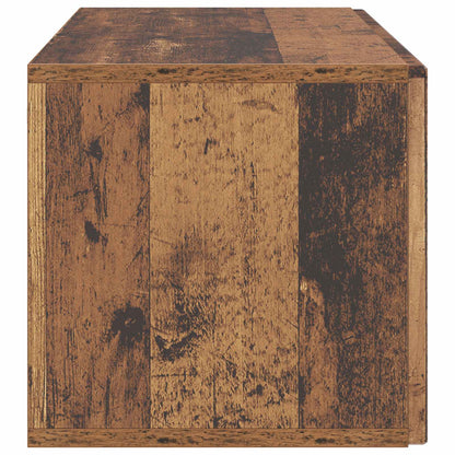 Wall-Mounted TV Cabinet Wall-mounted Old Wood 98 x 31 x 30 cm