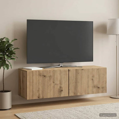Wall-Mounted TV Cabinet Artisan Oak 98 x 31 x 30 cm