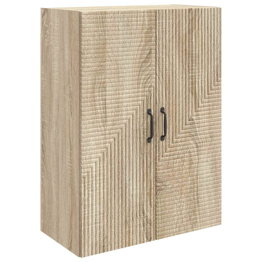 Wall-Mounted Cabinet Sonoma Oak 66 x 34.5 x 90 cm