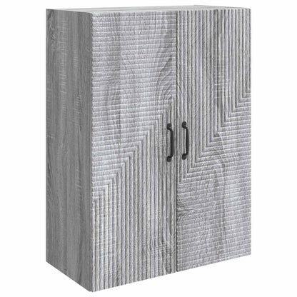 Wall-Mounted Cabinet Grey Sonoma 66 x 34.5 x 90 cm