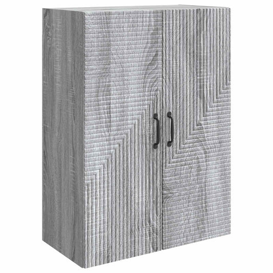 Wall-Mounted Cabinet Grey Sonoma 66 x 34.5 x 90 cm