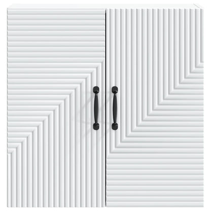 Wall-Mounted Cabinet White 59 x 31 x 60 cm Engineered Wood