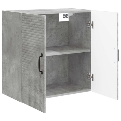 Wall-Mounted Cabinet Concrete Grey 59 x 31 x 60 cm