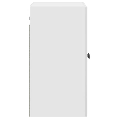Wall-Mounted Cabinet High Gloss White 59 x 31 x 60 cm