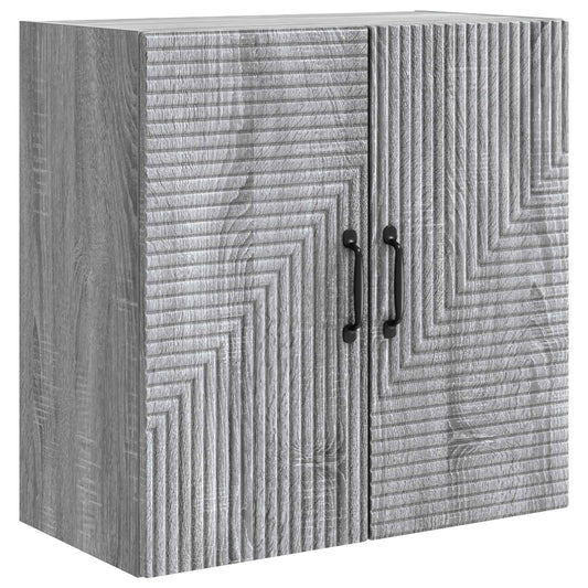 Wall-Mounted Cabinet Grey Sonoma 59 x 31 x 60 cm