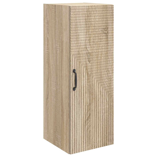 Wall-Mounted Cabinet Sonoma Oak 33 x 34.5 x 90 cm