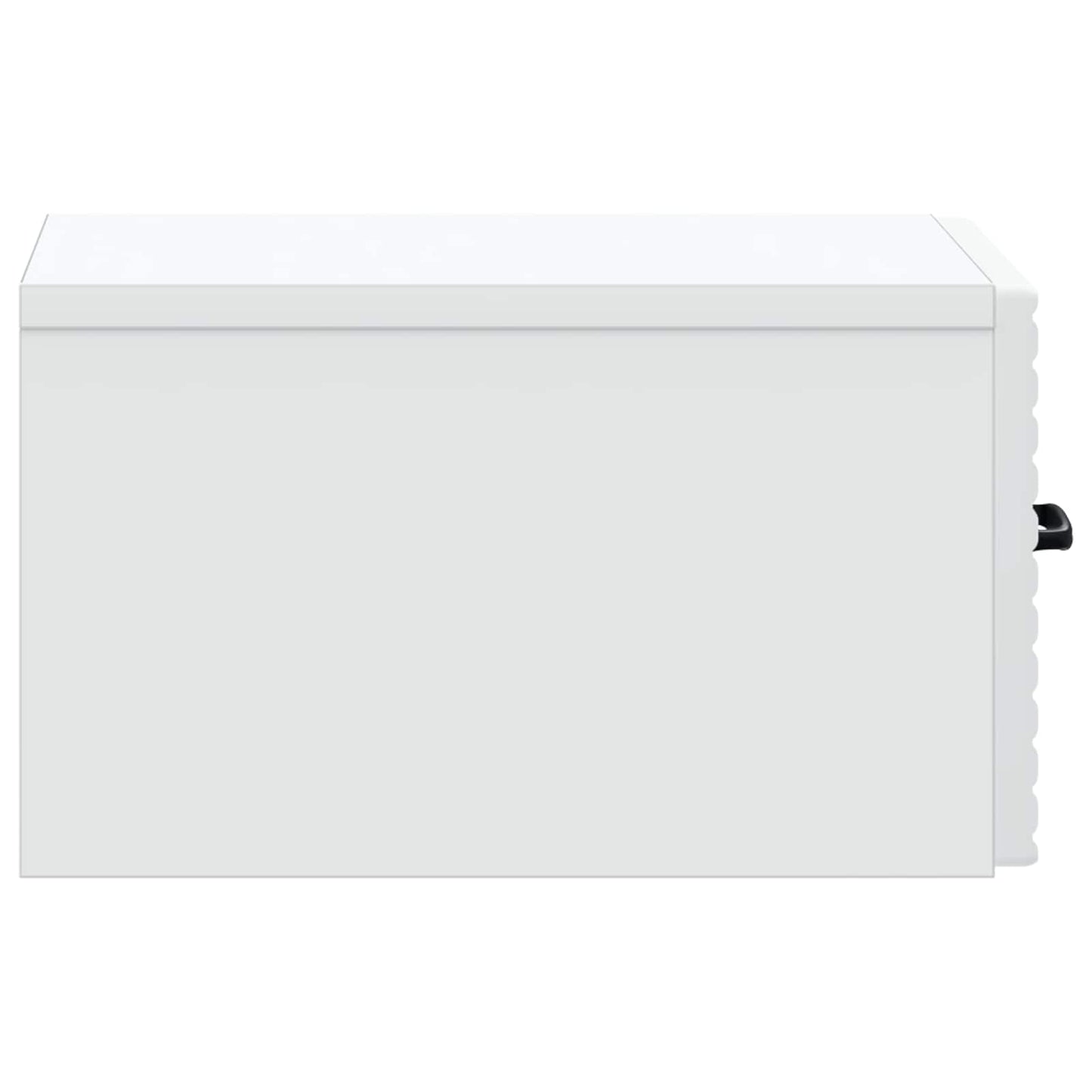 Wall-Mounted Bedside Cabinet White 34.5 x 33 x 20 cm