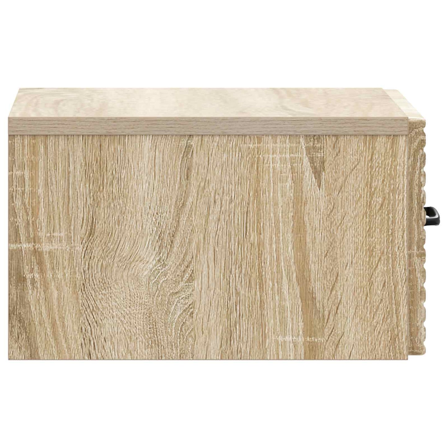 Wall-Mounted Bedside Cabinet 2 pcs Sonoma Oak 34.5 x 33 x 20 cm