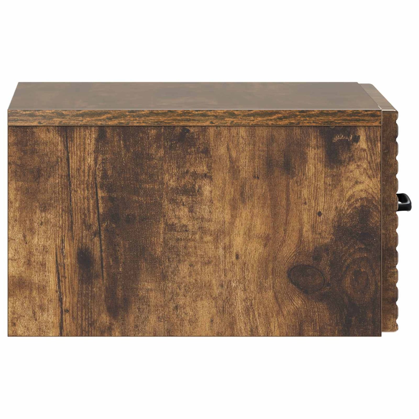 Wall-Mounted Bedside Cabinet 2 pcs Smoked Oak 34.5 x 33 x 20 cm