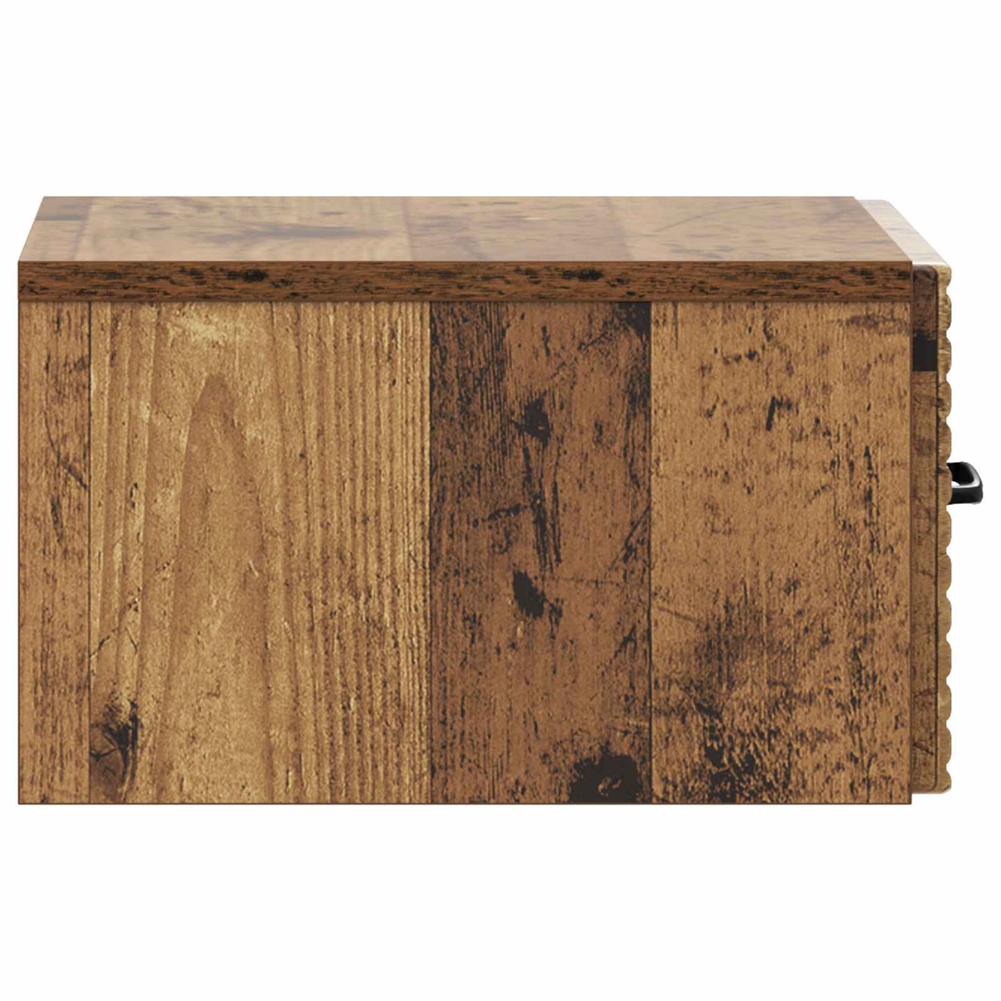 Wall-Mounted Bedside Cabinet 2 pcs Old Wood 34.5 x 33 x 20 cm