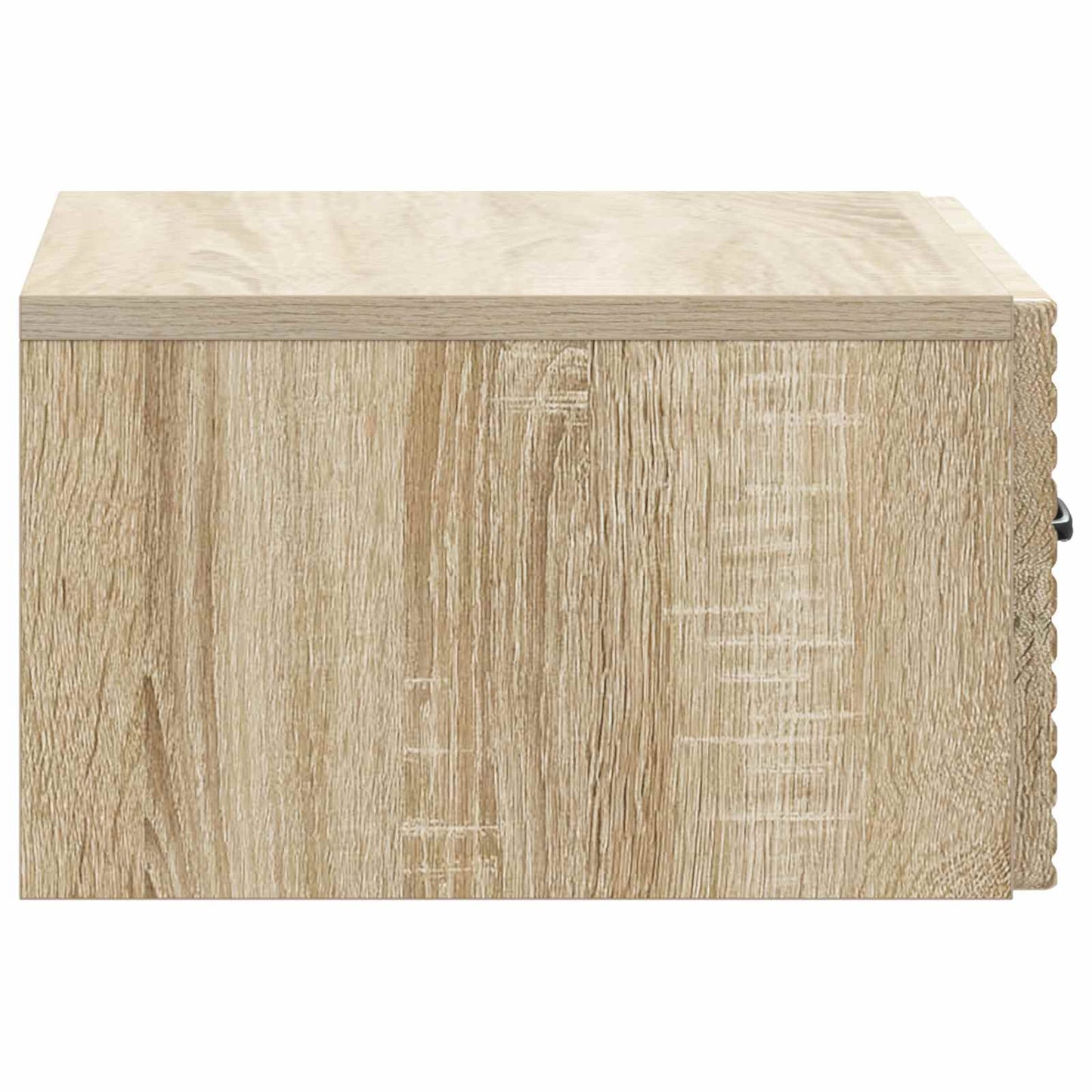 Wall-Mounted Bedside Cabinet Sonoma Oak 49 x 34.5 x 20 cm