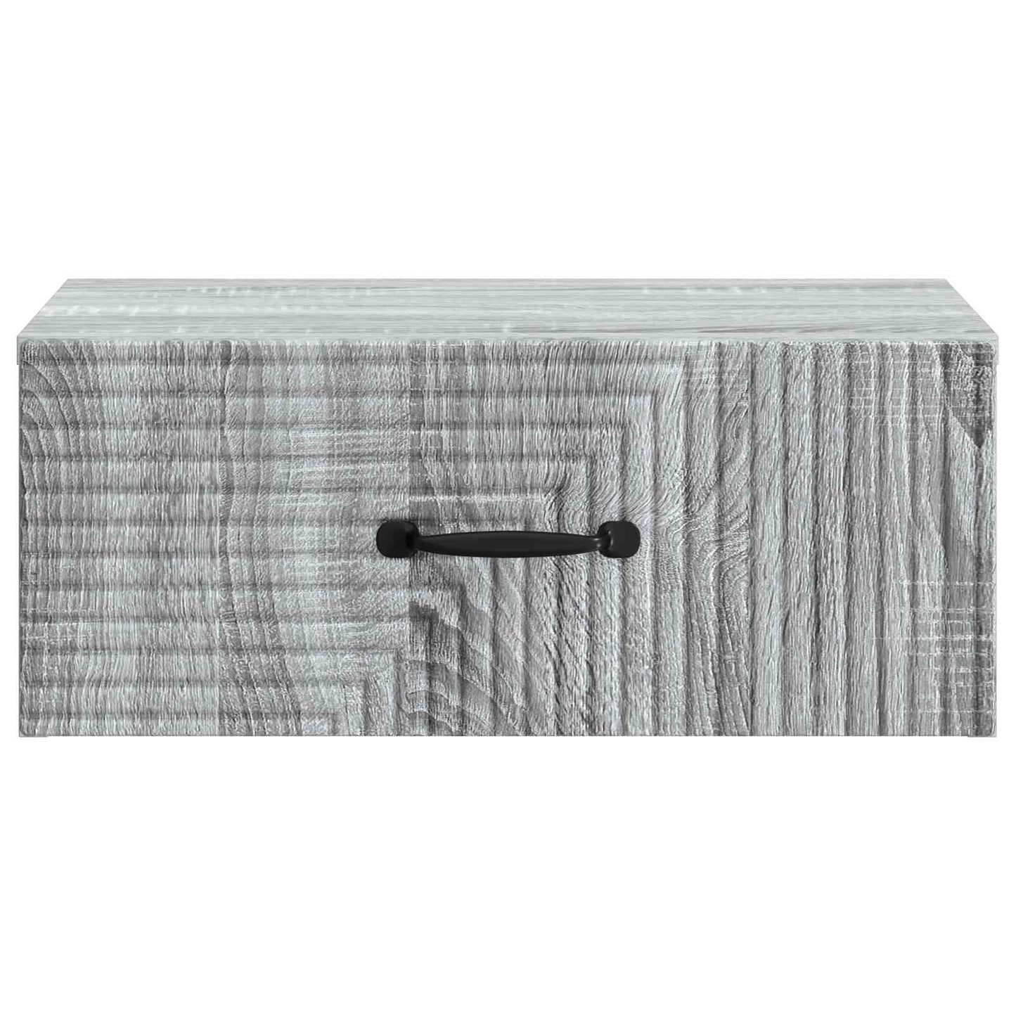 Wall-Mounted Bedside Cabinet 2 pcs Grey Sonoma Engineered Wood