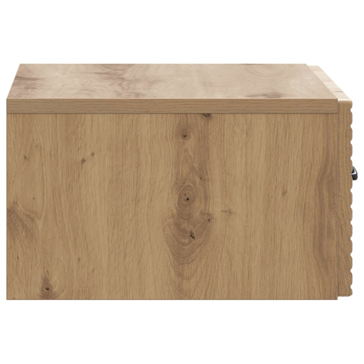 Wall-Mounted Bedside Cabinet 2 pcs Artisan Oak Engineered Wood