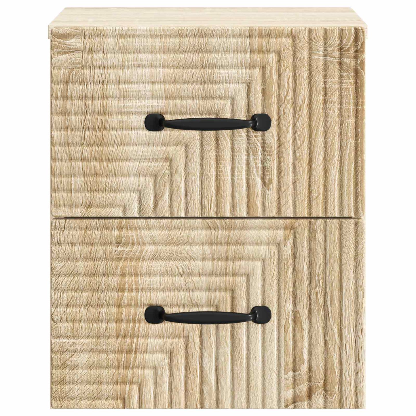 Wall-Mounted Bedside Cabinet 2 pcs Sonoma Oak 34.5 x 33 x 40 cm