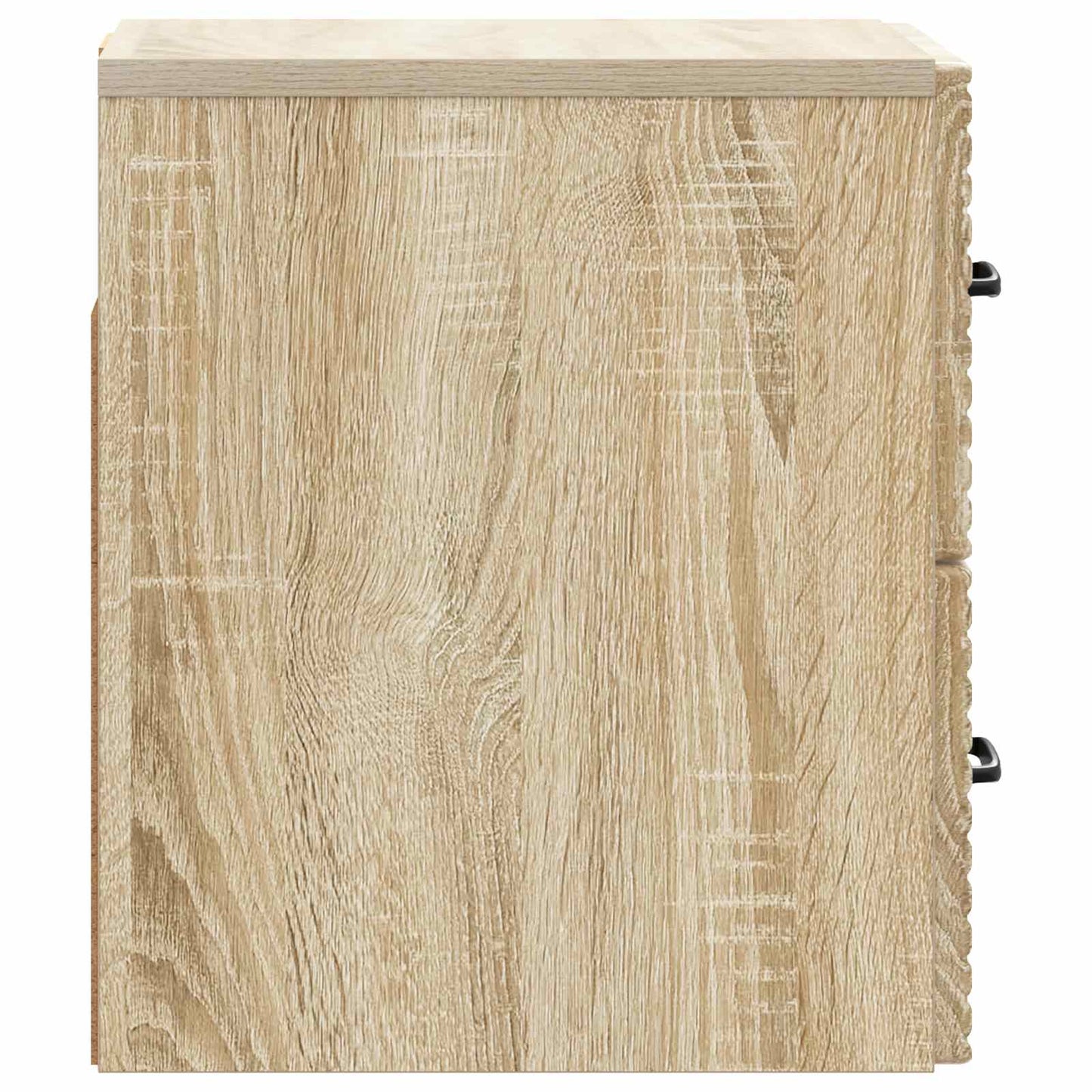 Wall-Mounted Bedside Cabinet 2 pcs Sonoma Oak 34.5 x 33 x 40 cm