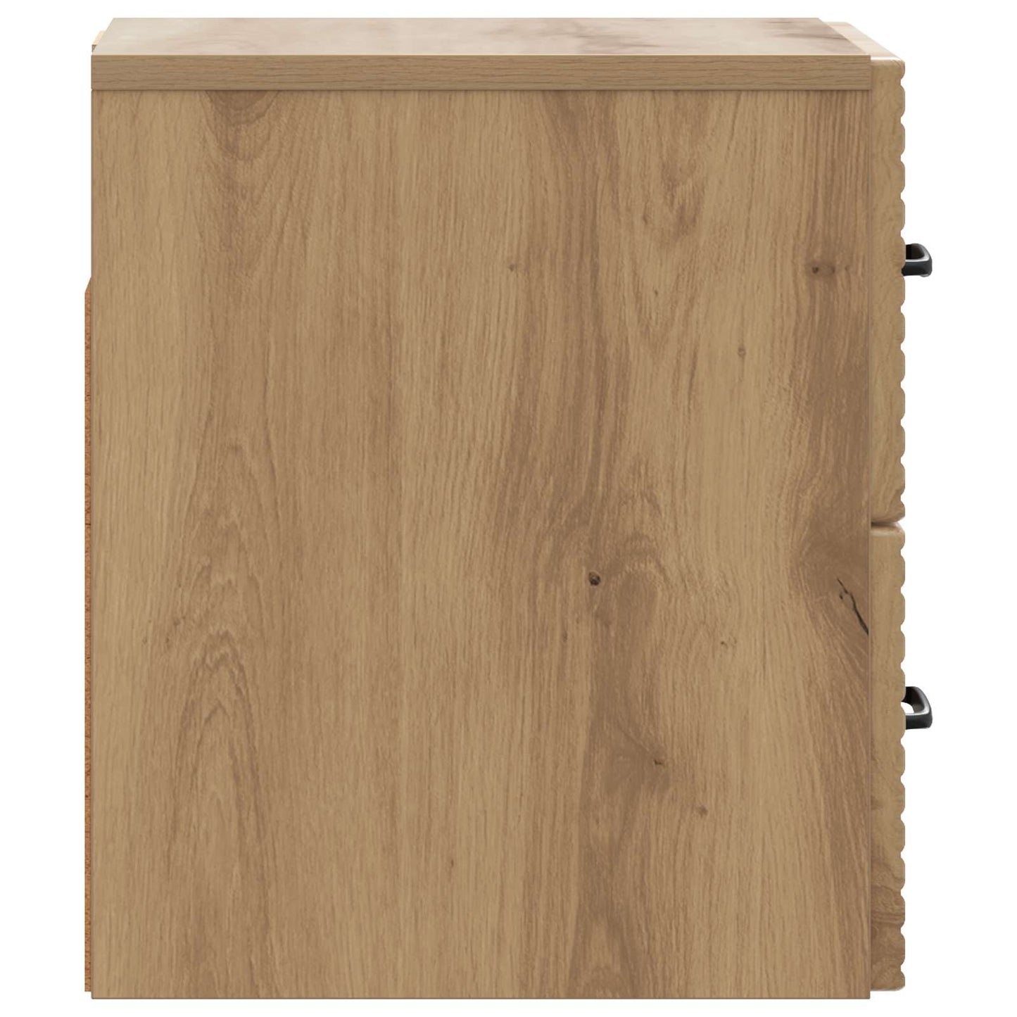 Wall-Mounted Bedside Cabinet 2 pcs Artisan Oak Engineered Wood