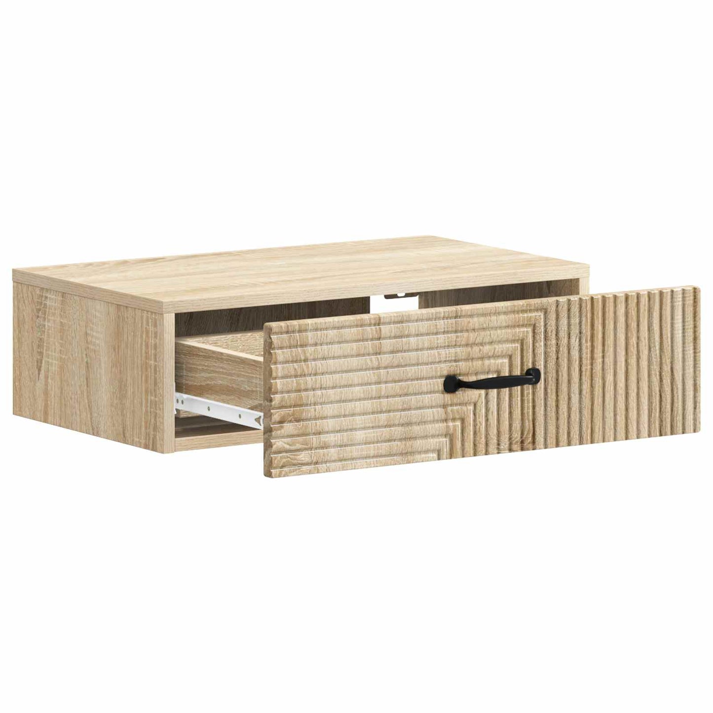 Wall-Mounted Side Table Sonoma Oak 59 x 34.5 x 17 cm