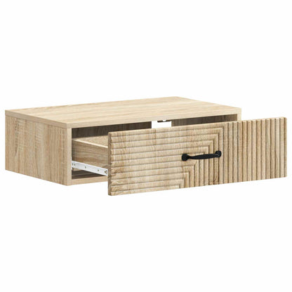 Wall-Mounted Side Table Sonoma Oak 59 x 34.5 x 17 cm