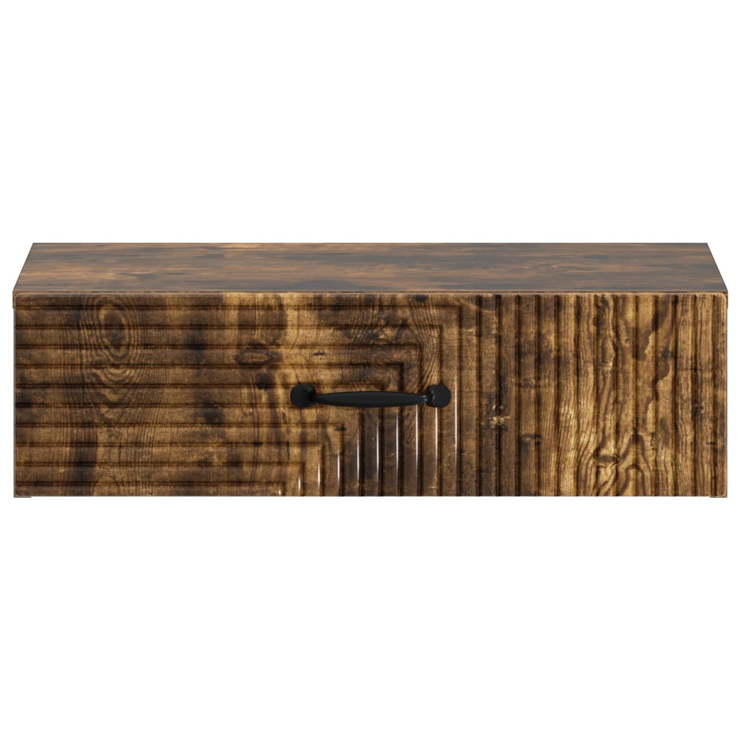 Wall-Mounted Side Table Smoked Oak 59 x 34.5 x 17 cm