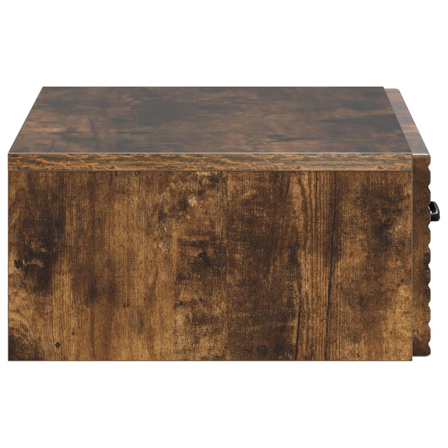 Wall-Mounted Side Table Smoked Oak 59 x 34.5 x 17 cm