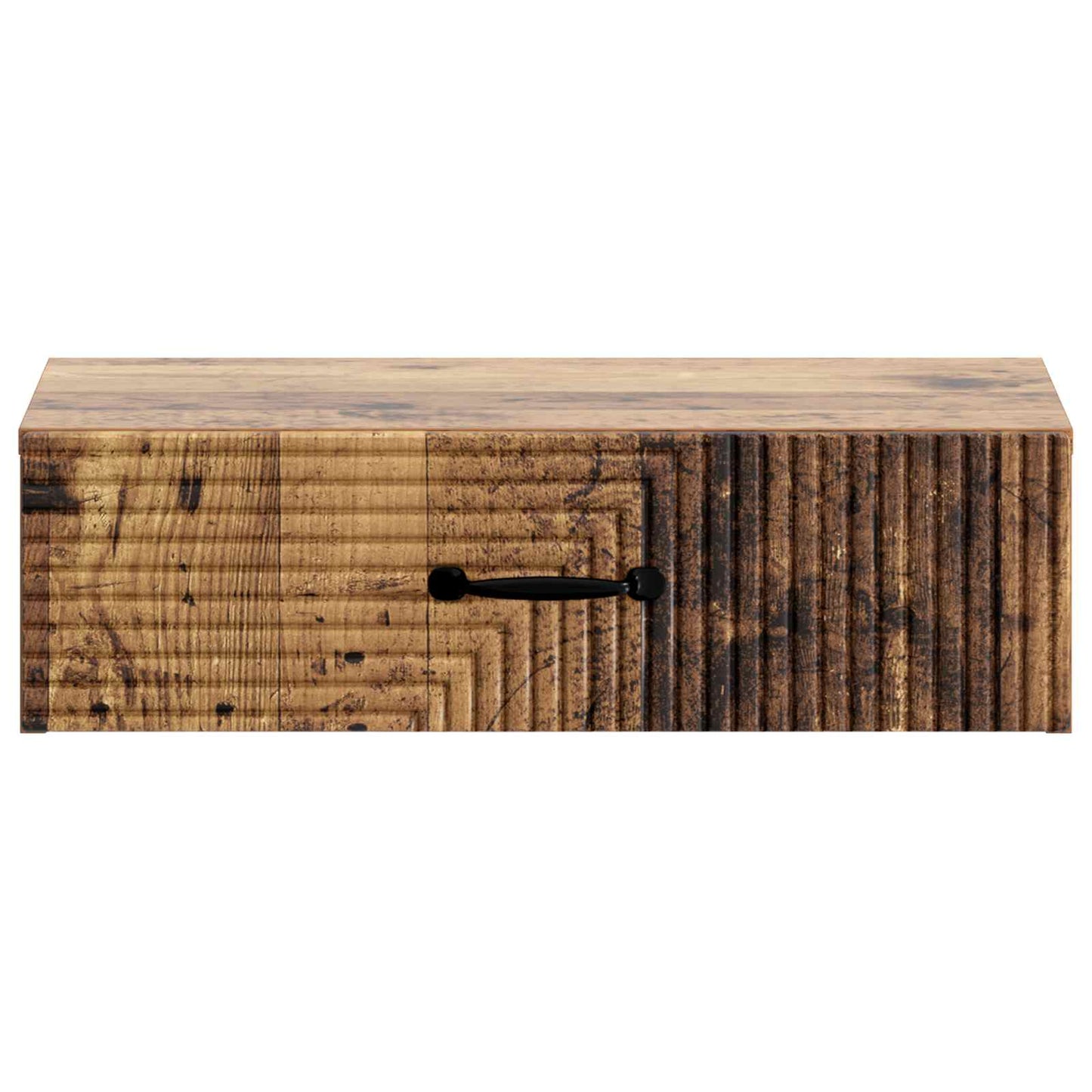 Wall-Mounted Side Table Wall-mounted Old Wood 59 x 34.5 x 17 cm