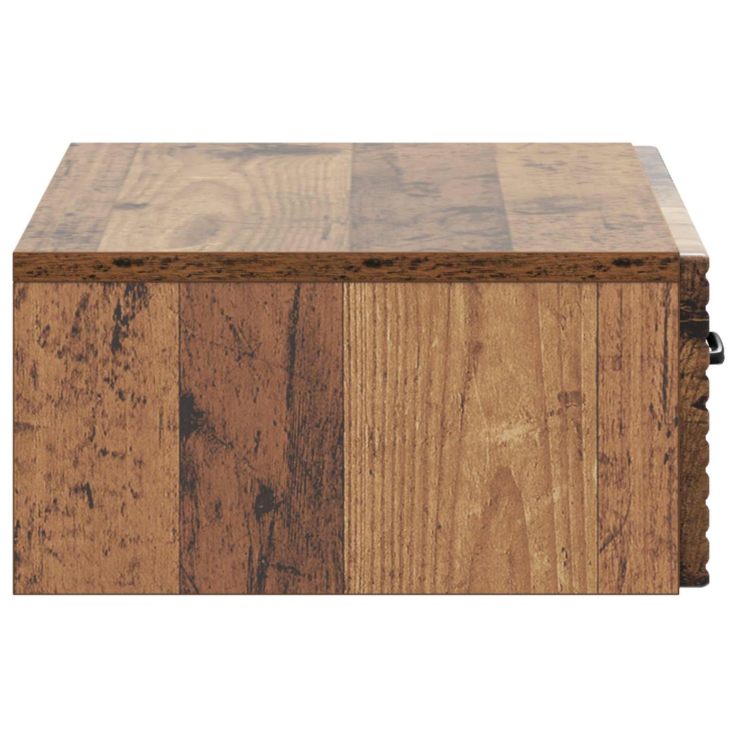 Wall-Mounted Side Table Wall-mounted Old Wood 59 x 34.5 x 17 cm