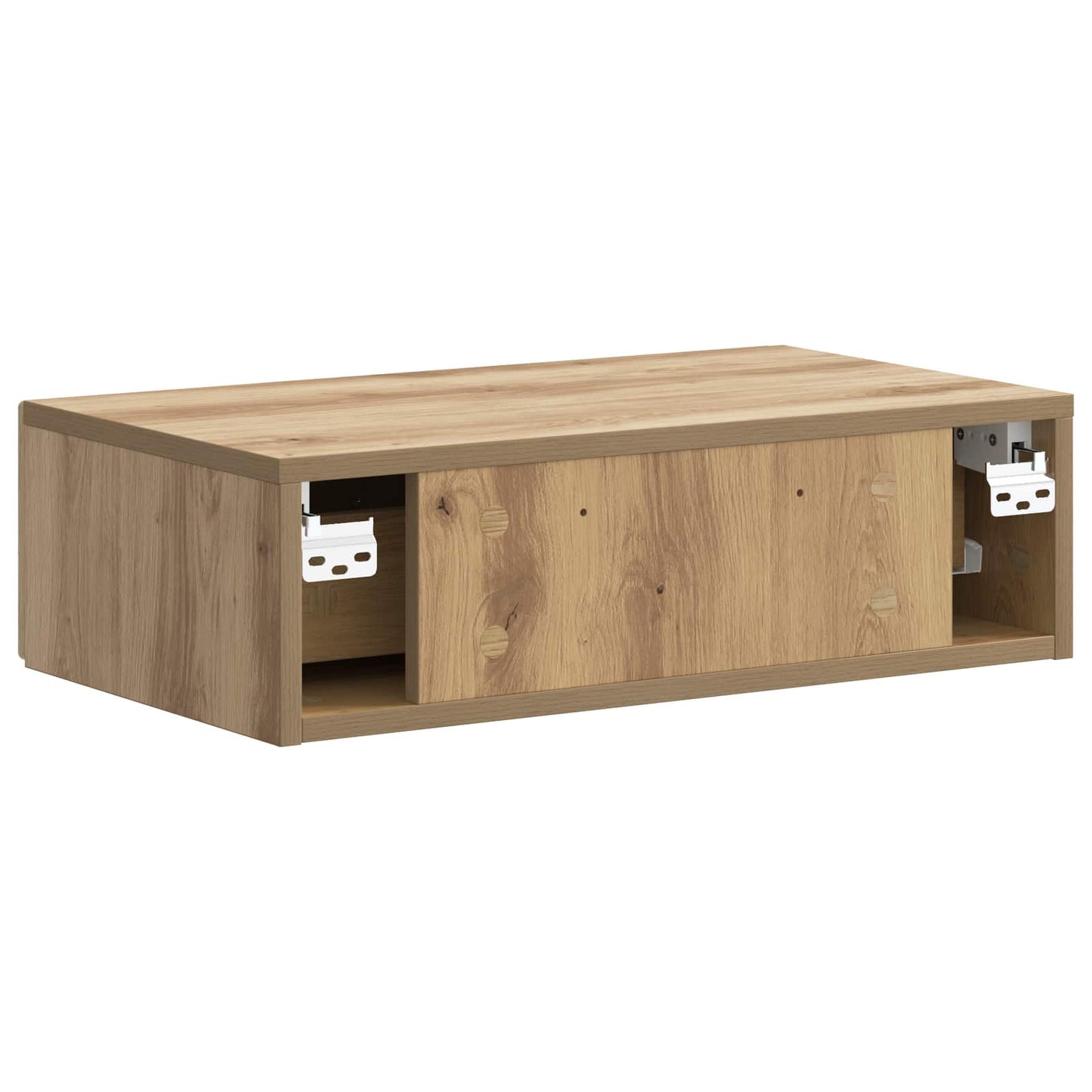 Wall-Mounted Side Table Artisan Oak 59 x 34.5 x 17 cm