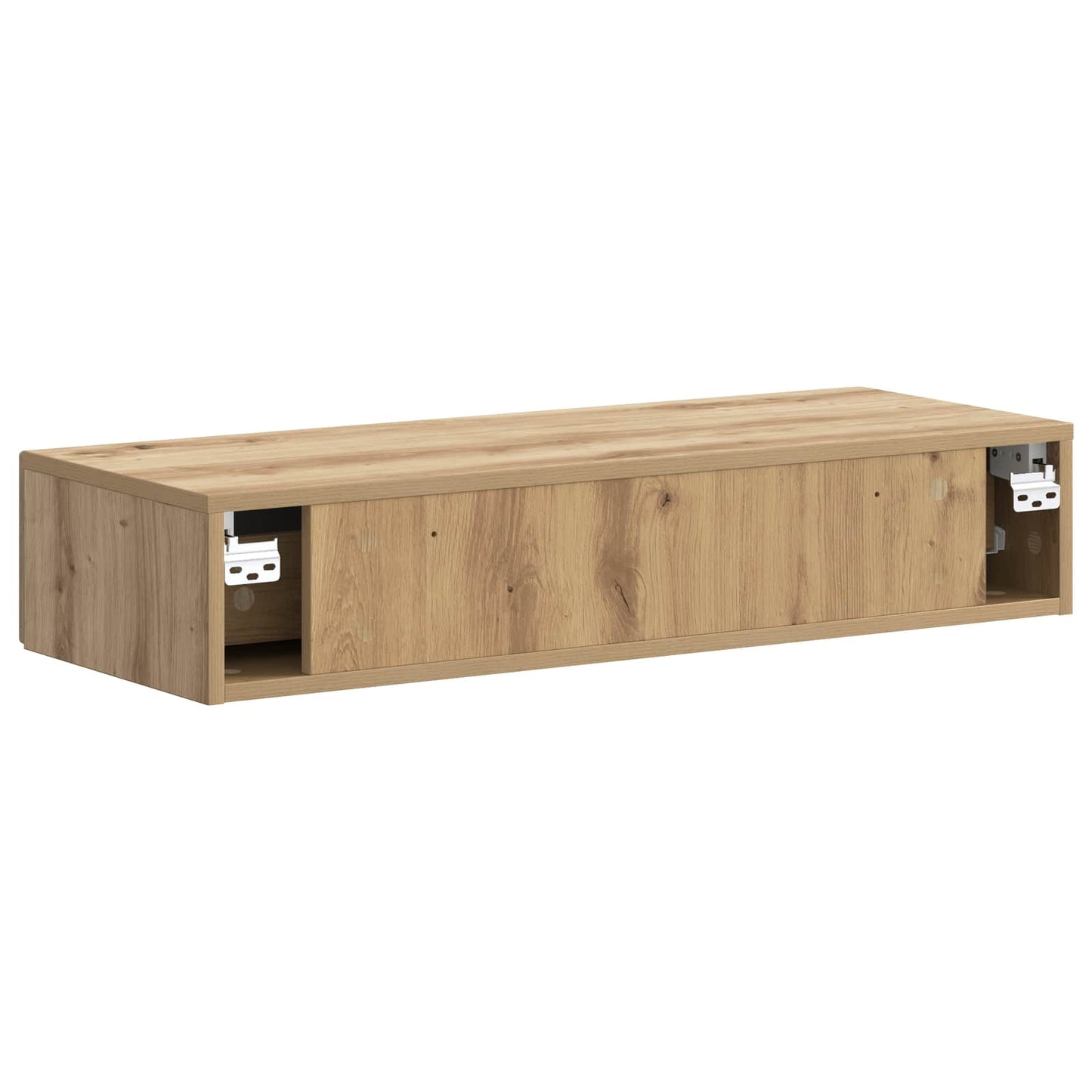 Wall-Mounted Side Table Artisan Oak 87.5 x 34.5 x 17 cm