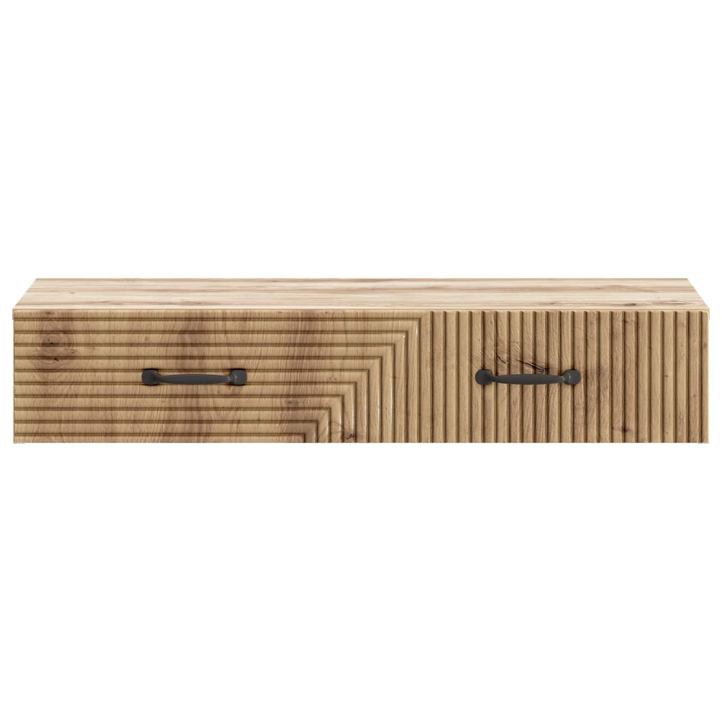 Wall-Mounted Side Table Artisan Oak 87.5 x 34.5 x 17 cm