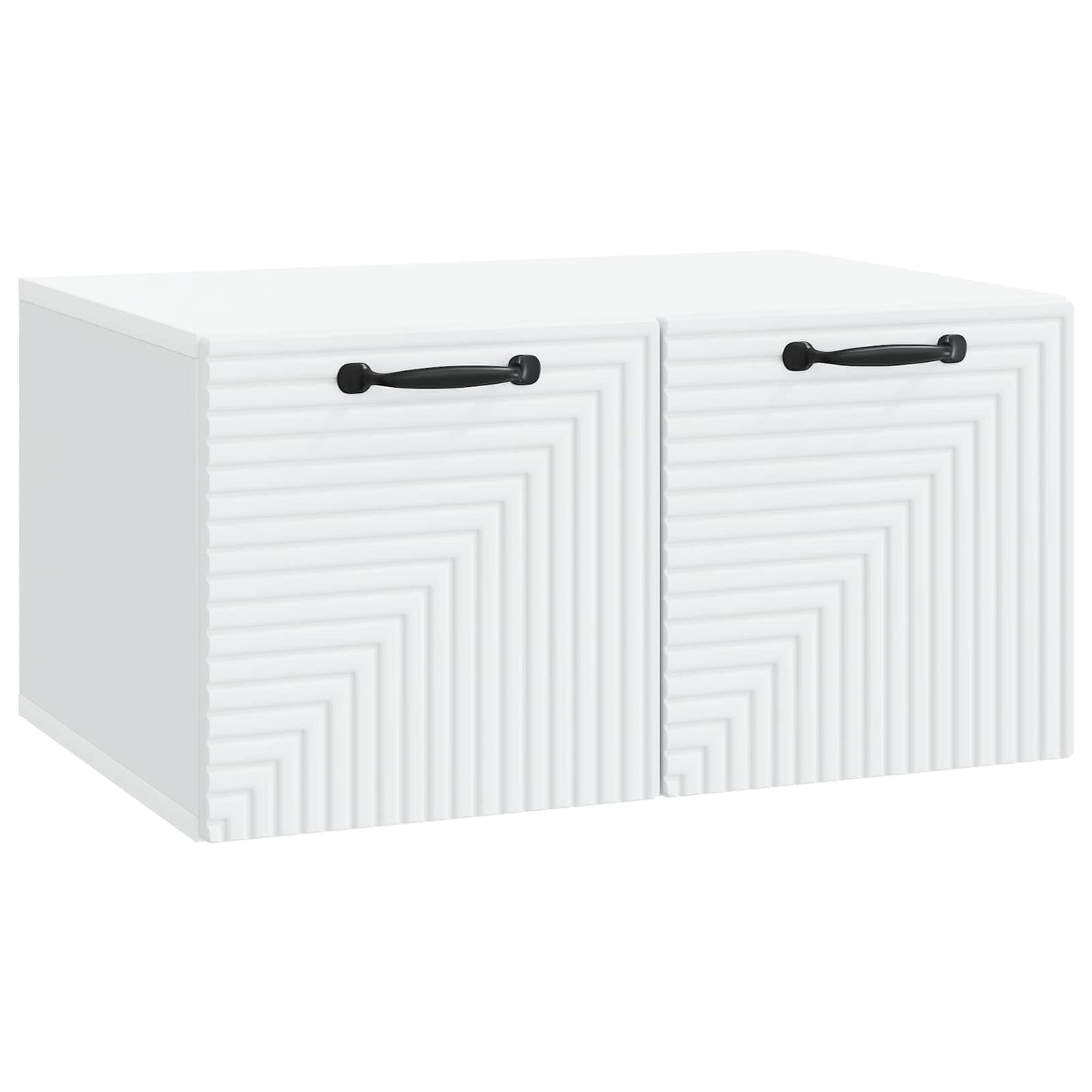 Wall-Mounted TV Cabinet White 59.5 x 41 x 30 cm Engineered Wood