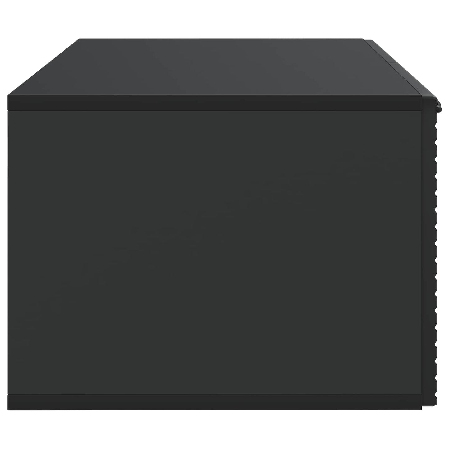 Wall-Mounted TV Cabinet Black 59.5 x 41 x 30 cm Engineered Wood