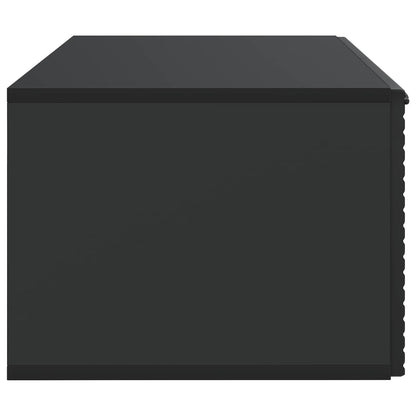 Wall-Mounted TV Cabinet Black 59.5 x 41 x 30 cm Engineered Wood