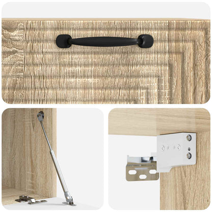 Wall-Mounted TV Cabinet Sonoma Oak 59.5 x 41 x 30 cm