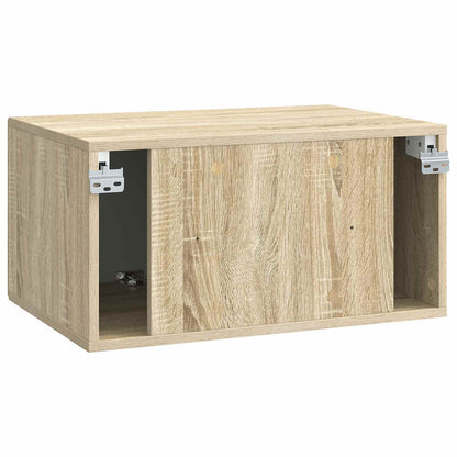 Wall-Mounted TV Cabinet Sonoma Oak 59.5 x 41 x 30 cm