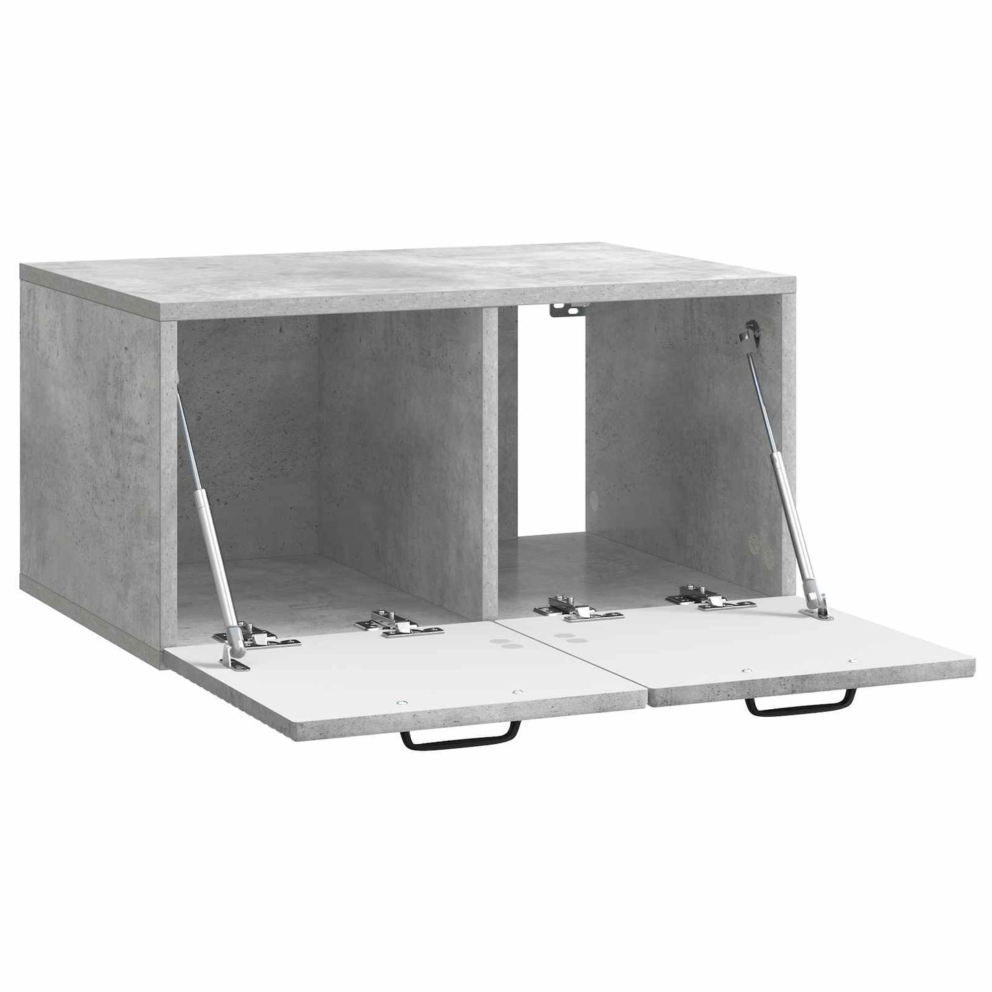 Wall-Mounted TV Cabinet Concrete Grey 59.5 x 41 x 30 cm