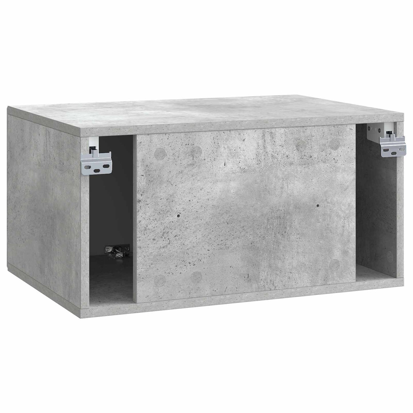 Wall-Mounted TV Cabinet Concrete Grey 59.5 x 41 x 30 cm
