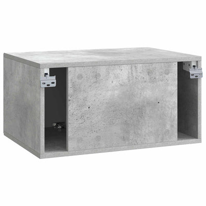 Wall-Mounted TV Cabinet Concrete Grey 59.5 x 41 x 30 cm