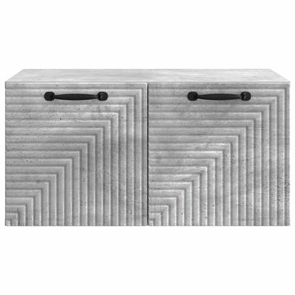 Wall-Mounted TV Cabinet Concrete Grey 59.5 x 41 x 30 cm