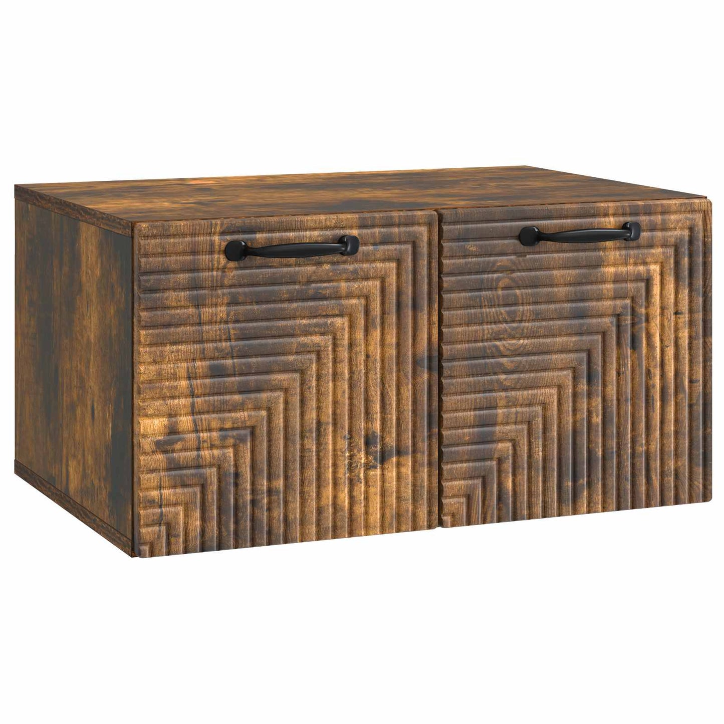 Wall-Mounted TV Cabinet Smoked Oak 59.5 x 41 x 30 cm