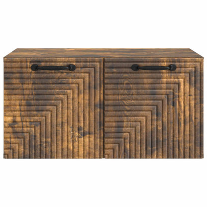 Wall-Mounted TV Cabinet Smoked Oak 59.5 x 41 x 30 cm