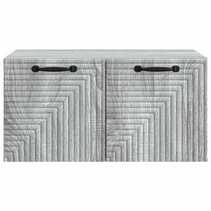 Wall-Mounted TV Cabinet Grey Sonoma 59.5 x 41 x 30 cm