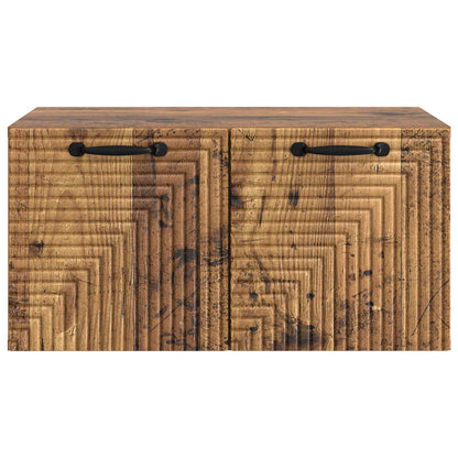 Wall-Mounted TV Cabinet Wall-mounted Old Wood 59.5 x 41 x 30 cm