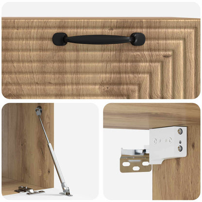 Wall-Mounted TV Cabinet Artisan Oak 59.5 x 41 x 30 cm