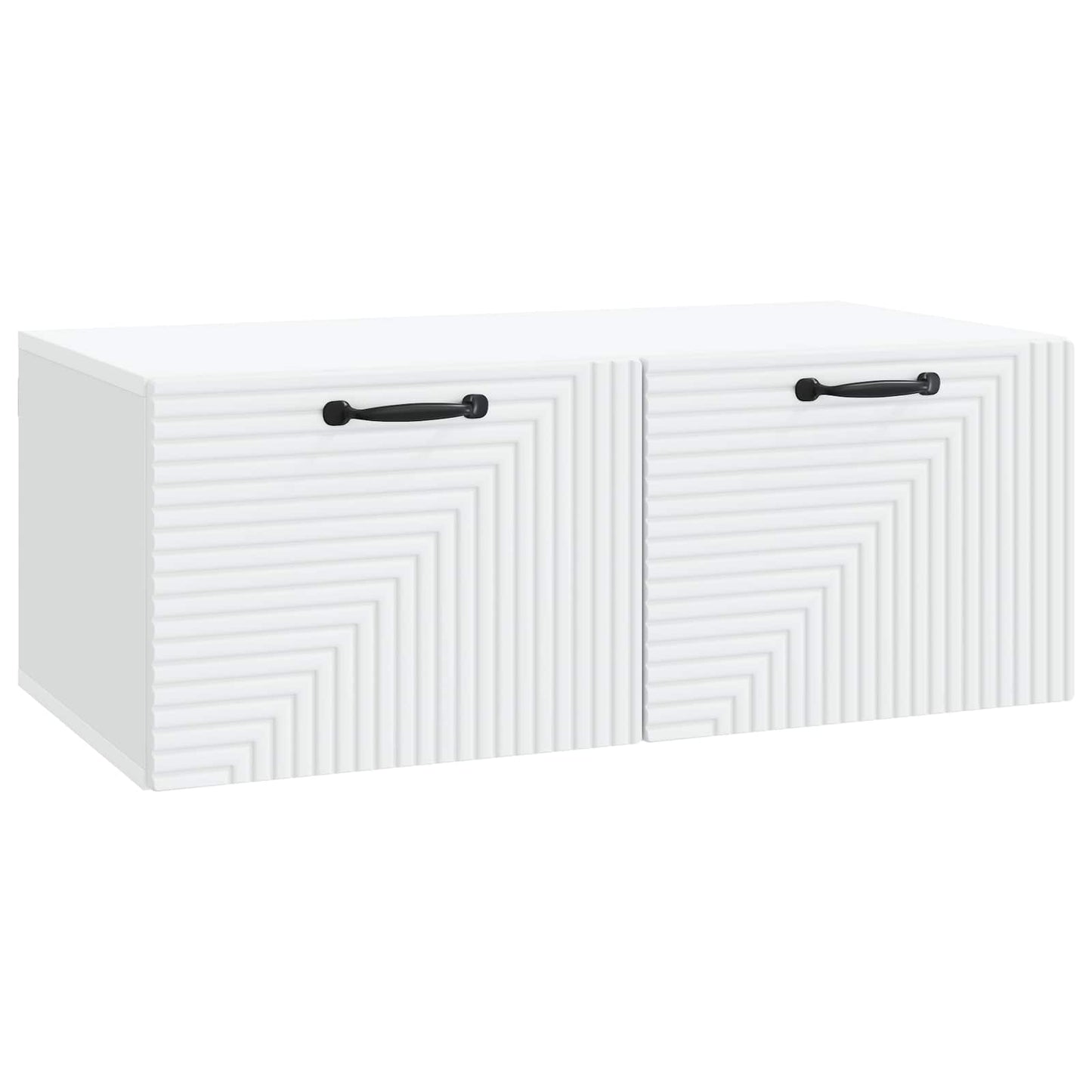 Wall-Mounted TV Cabinet White 78.5 x 41 x 30 cm Engineered Wood