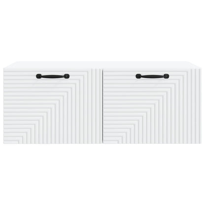 Wall-Mounted TV Cabinet White 78.5 x 41 x 30 cm Engineered Wood