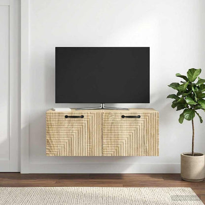 Wall-Mounted TV Cabinet Sonoma Oak 78.5 x 41 x 30 cm