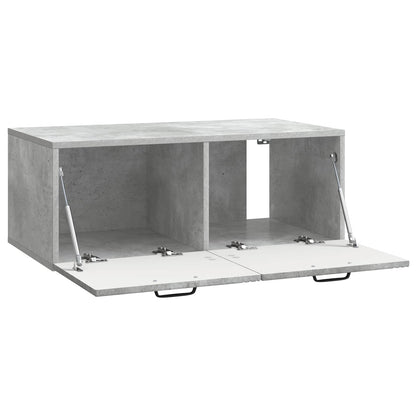 Wall-Mounted TV Cabinet Concrete Grey 78.5 x 41 x 30 cm